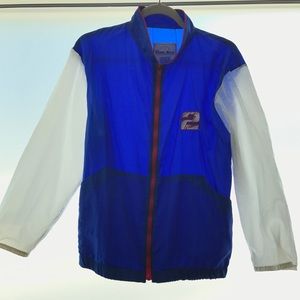 vintage nylon NASCAR racing jacket
